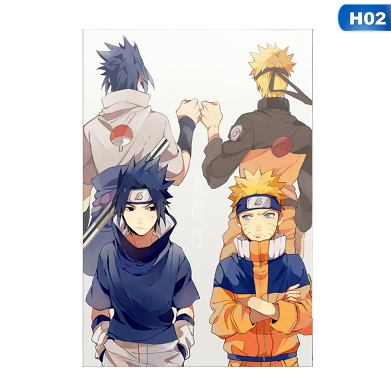 1 Tấm Áp Phích Dán Tường Trang Trí Nội Thất Hình Naruto