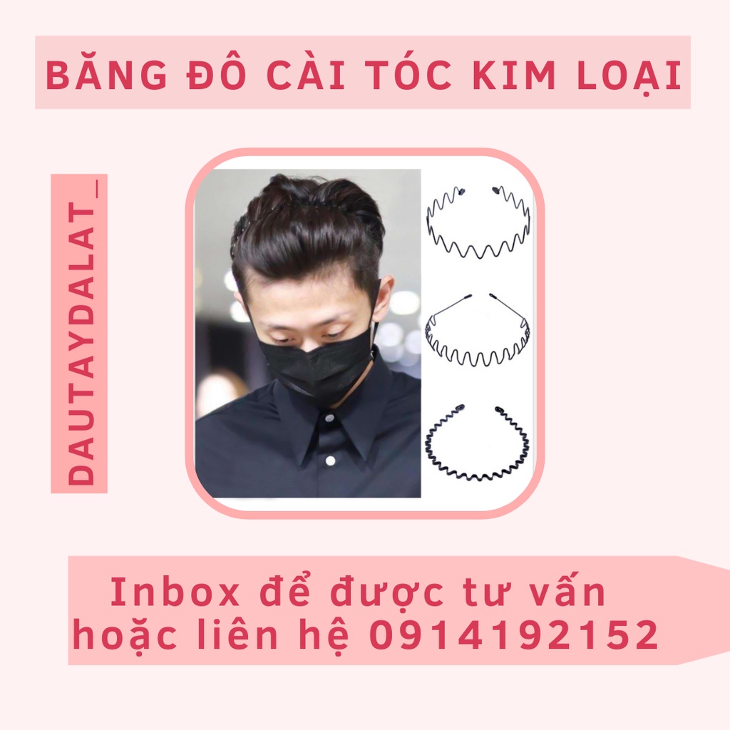 Băng Đô Cài Tóc Kim Loại Lượn Sóng Băng Đô Lượn Sóng Cài Tóc Lượn Sóng Băng Đô Kim Loại