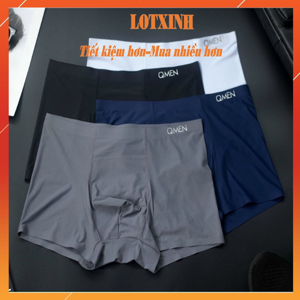 [SET 4] Quần sịp nam thun lạnh hàng cao cấp, quần lót nam đẹp thoáng mát LOTNAM12