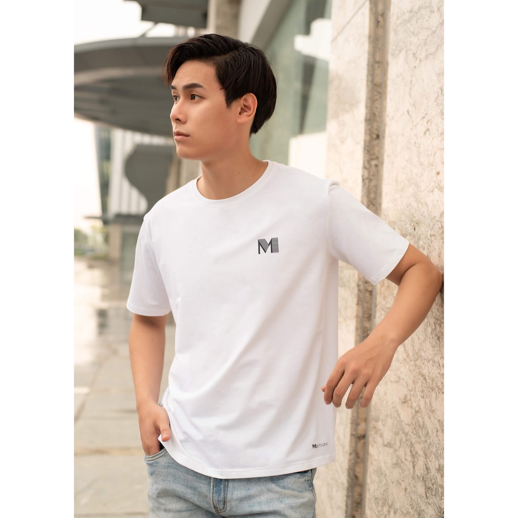 [Mã LT50 giảm 50k đơn 250k] Áo thun nam Manticano vải premium cotton, cổ tròn dáng regular | BigBuy360 - bigbuy360.vn
