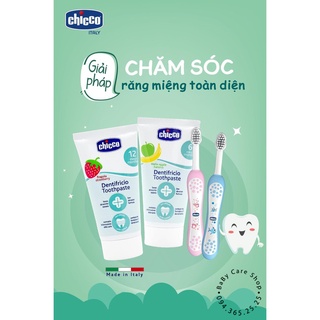 Kem đánh răng cho bé nuốt được Chicco