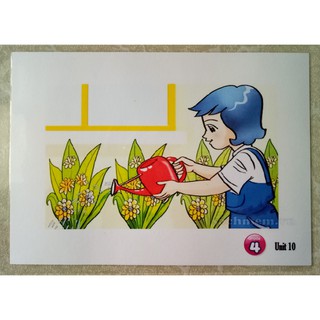 Combo flashcard lớp 3,4,5 in một mặt