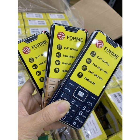 Điện thoại Forme D666 4G - Hàng chính hãng, NewFullbox Bảo hành 12 tháng
