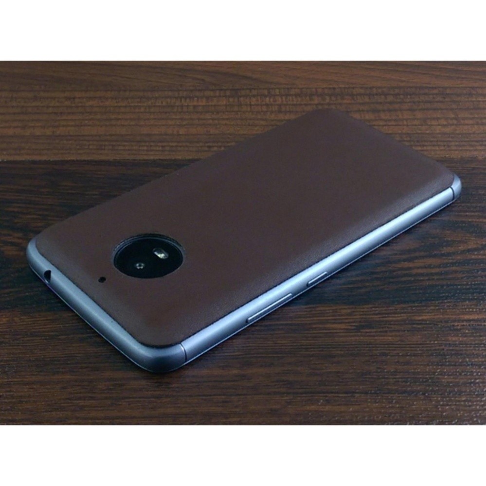 Dán Da Ione Moto E4 Plus Màu Nâu