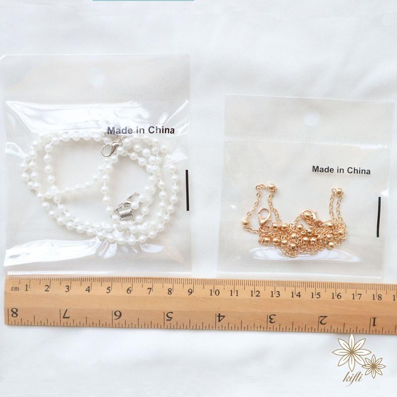 Dây Xích Kim Loại Đeo Mắt Kính Thời Trang