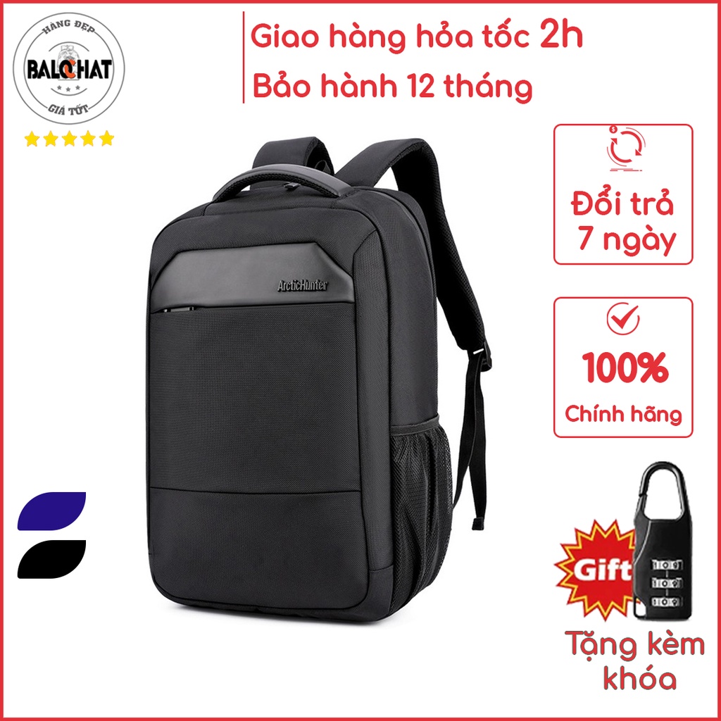 Balo cao cấp Arctic Hunter B00111 chống sốc cho laptop, chống thấm nước, phù hợp đi học, đi làm, công tác ngắn ngày.