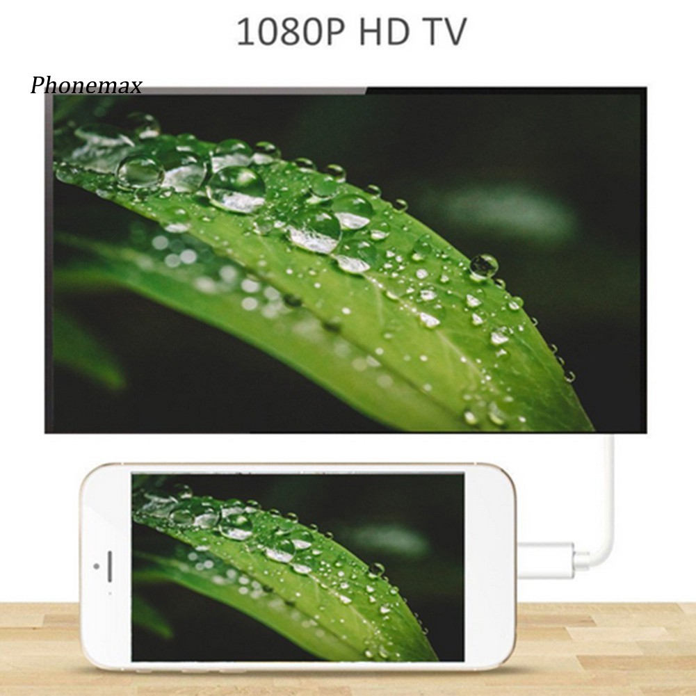 Cáp Chuyển Đổi 1080p 8pin Sang Hdmi Digital Av Cho Iphone 5 Ipad Mini Ipod Touch