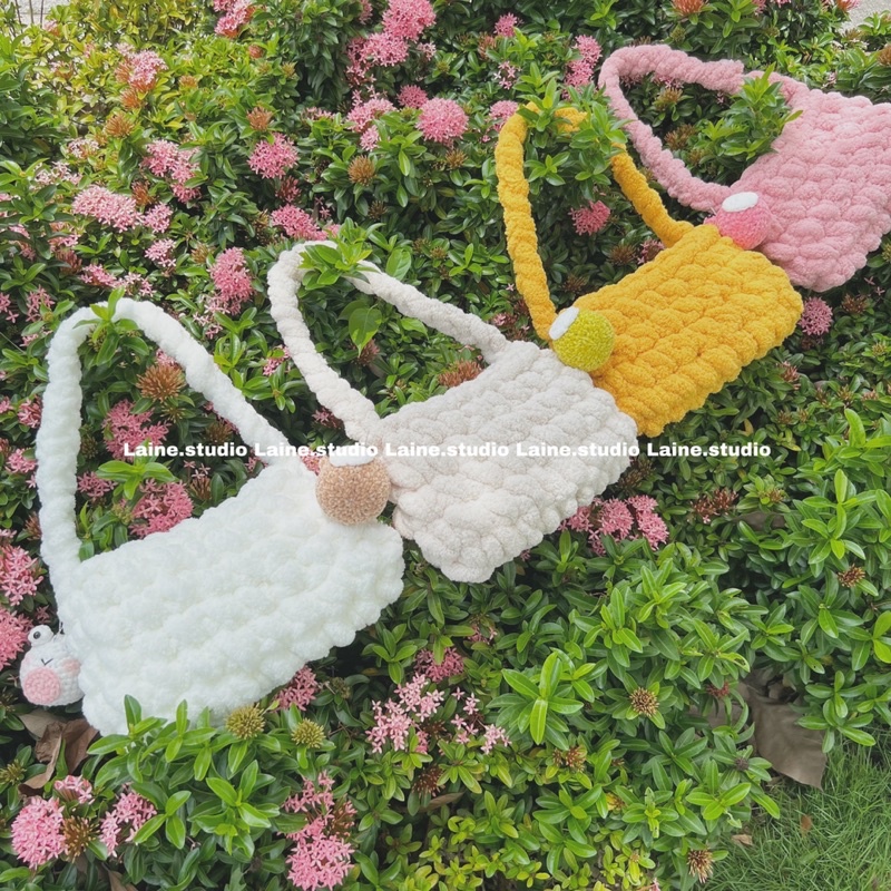 CLOUDY SHOULDER BAG. TÚI KÈM CHARM