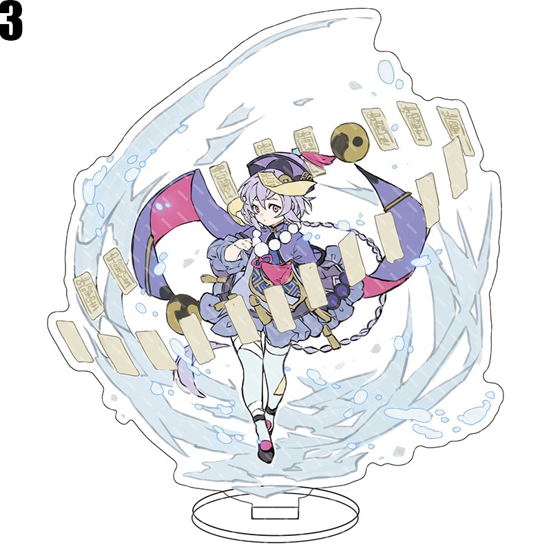 Mô hình Genshin Impact kiểu đứng bằng acrylic cao cấp