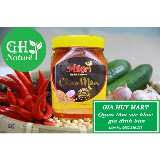 CHAO MÔN CAO CẤP PHA SẴN VỊ BÉO MIKIRIN 180GR