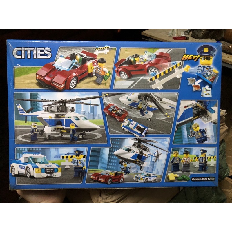 Lắp ráp lego cities police 10656