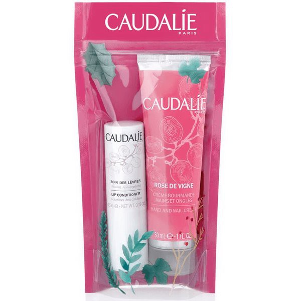 Set Son Dưỡng Môi Lip Conditioner Caudalie và Kem Dưỡng Da Tay Caudalie