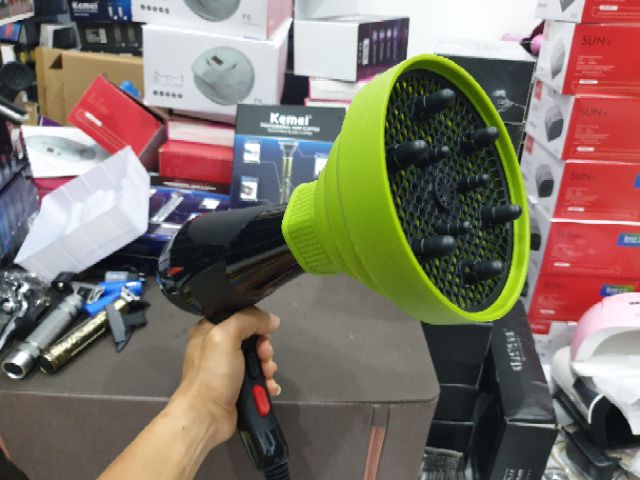 Chụp Máy Sấy Silicon Hỗ Trợ Sấy Tóc, Loa Sấy Tóc Cao Cấp Gấp Gọn Chống Bể Vỡ.