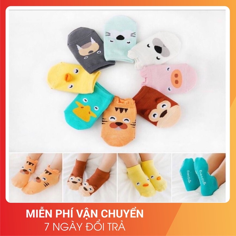 Tất bé chống trơn cotton ❤️ phù hợp bé 1-3 tuổi ❤️