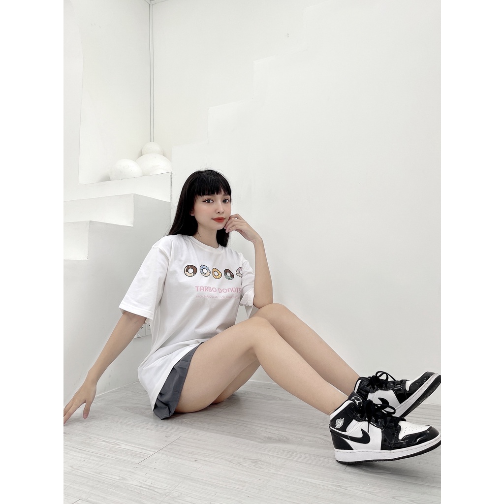 ÁO THUN TARBO TEE DONUTS . ÁO THUN TAY NGẮN NAM NỮ