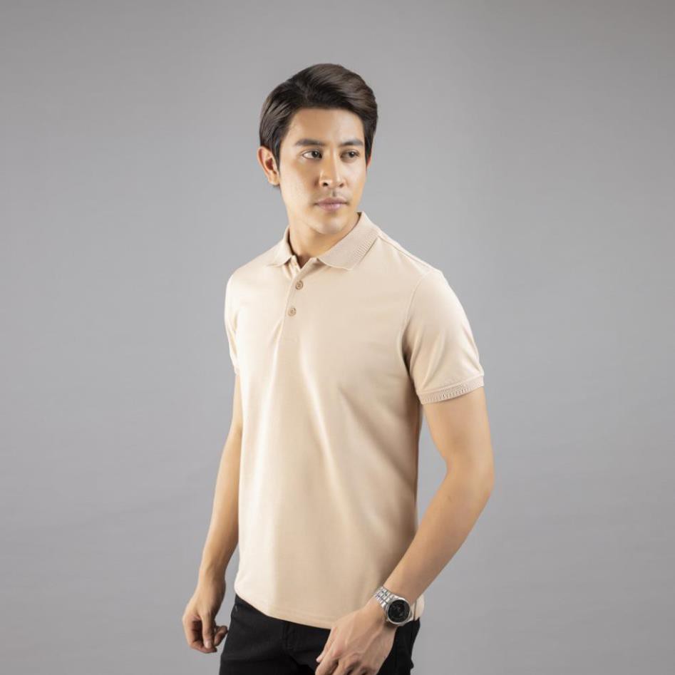 Galvin Store - Áo polo nam Galvin cổ dệt bo len tay lỡ công sở 25