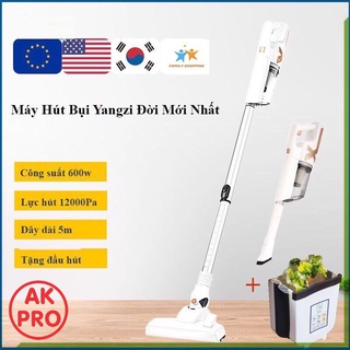 Máy hút bụi cầm tay cao cấp YANGZI - máy hút bụi gia đình hàng nhập khẩu cao cấp, lực hút khỏe 14000Pa, bộ lọc Hepa