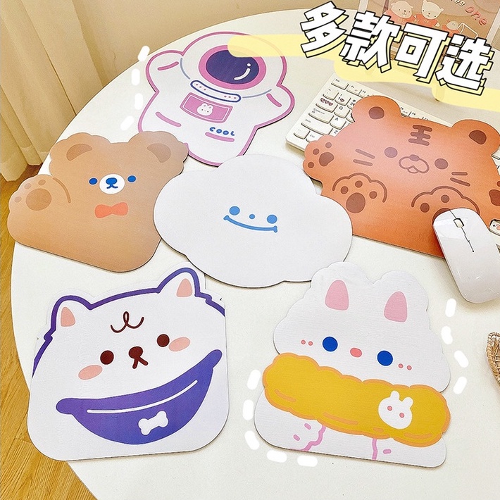 [Hàng mới về] Miếng Lót chuột hoạt hình - Bàn di chuyển chuột Siêu nhạy - Pad di chuột cute dễ thương