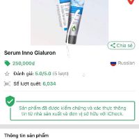 SERUM INNO GLALURON chống lão hóa da