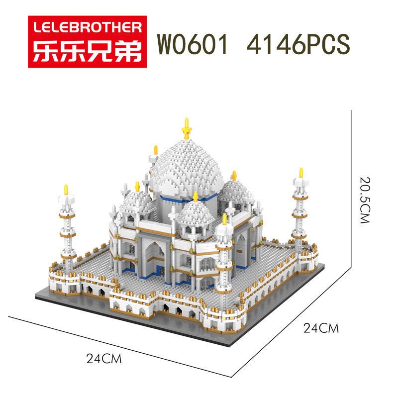 tương thích với các khối Lego Taj Mahal dành cho người lớn xây dựng lâu đài lắp ráp đồ chơi quà tặng cô gái khó