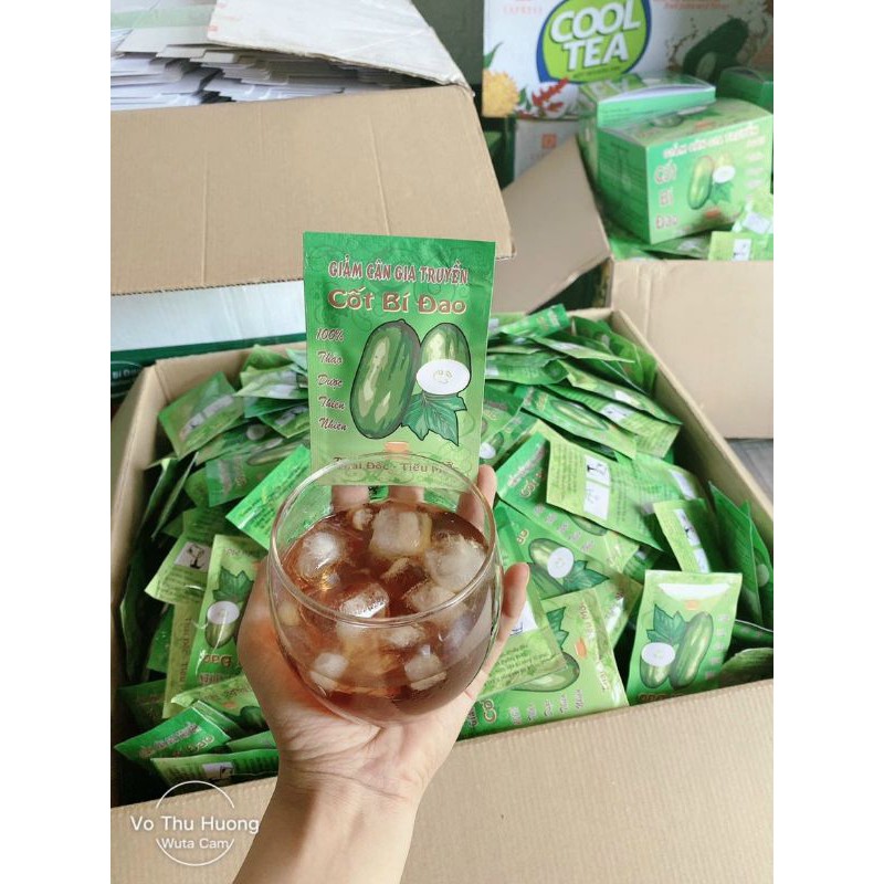 Trà Bí Đao hộp 30 gói Handmade tặng 2 gói