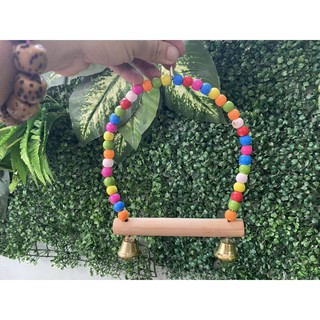 Xích đu trang trí lồng vẹt