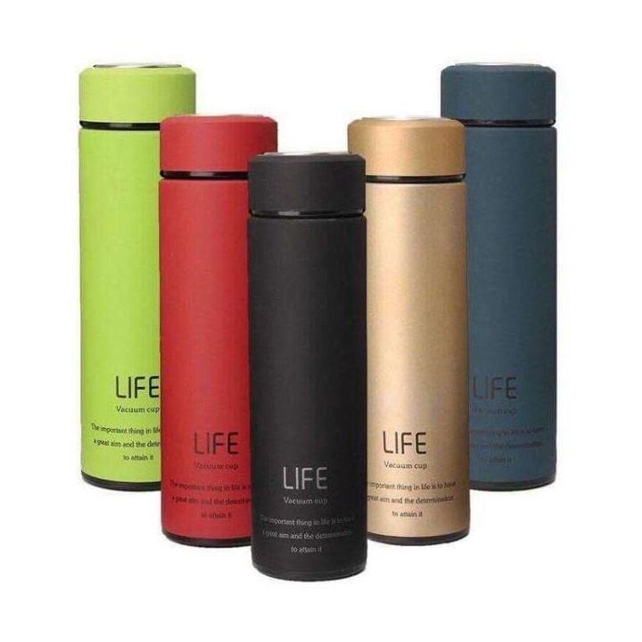 Bình Giữ Nhiệt 3 Lóp Vacuum Flask (LIFE) Cao Cấp có lưới lọc trà