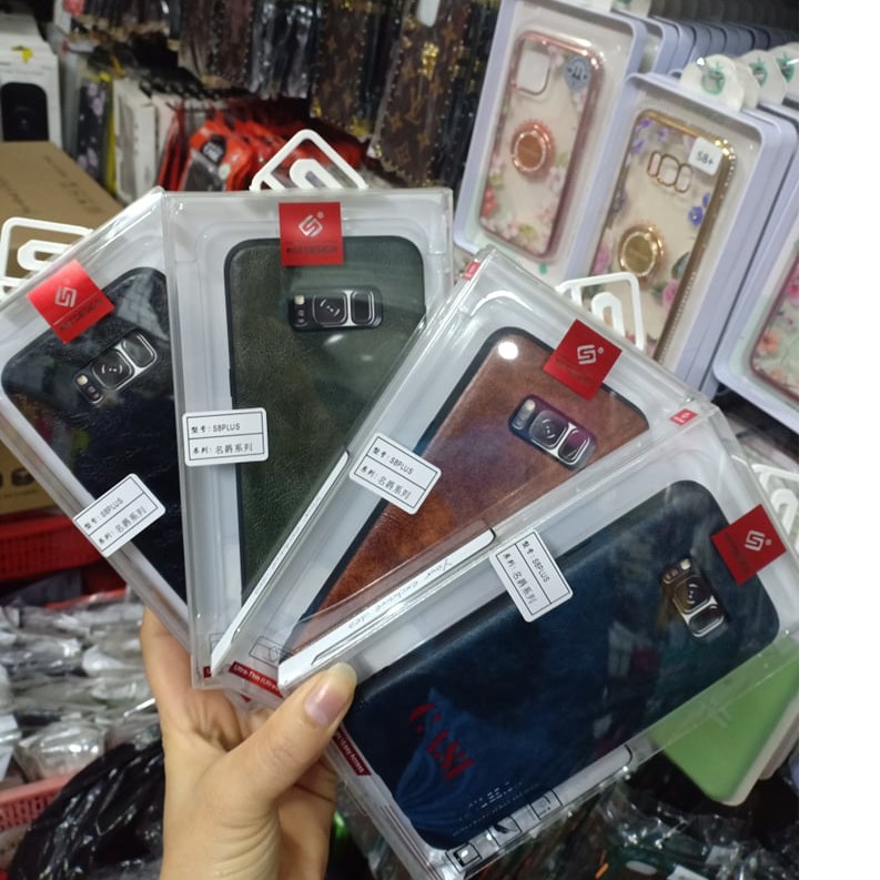 Ốp lưng da KTS cho Samsung Galaxy S8 Plus