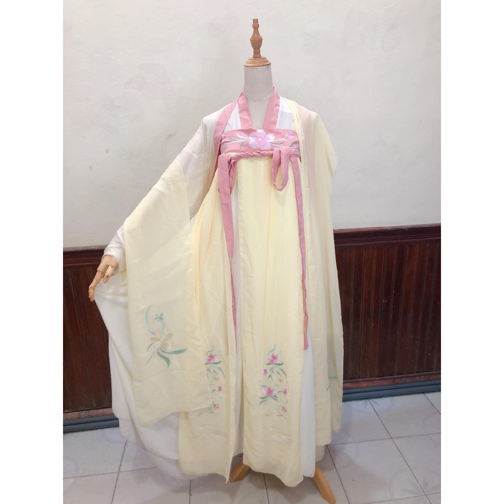 Hán phục cổ trang chiết ngực 3m/ 4,5m