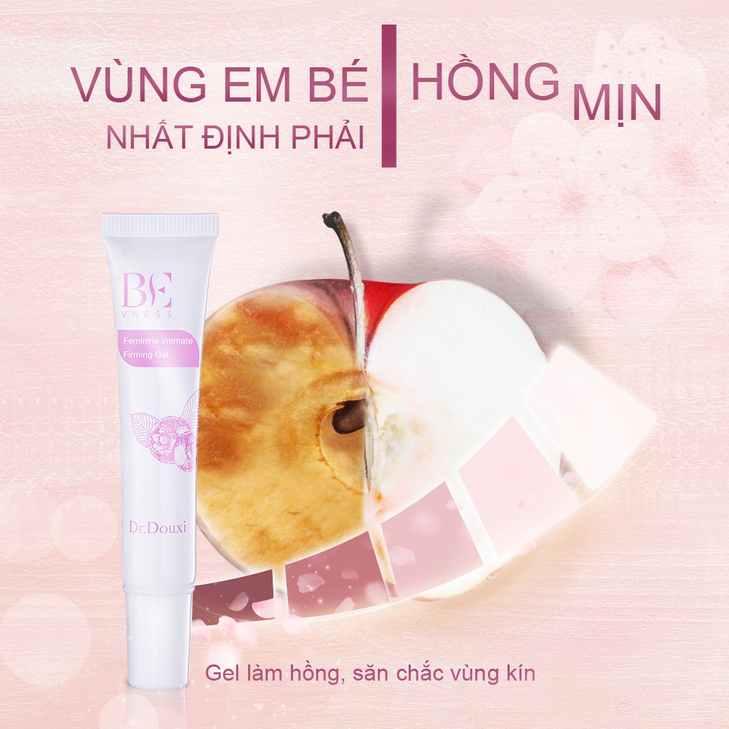 Set 2 sản phẩm làm sạch săn chắc Dr Douxi : Sữa tắm Vệ sinh vùng kín + Gel trắng hồng se khít vùng kín