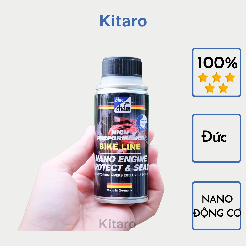 BLUECHEM NANO ENGINE SUPER PROTECTION 50ML(Bảo Vệ Động Cơ Nano)