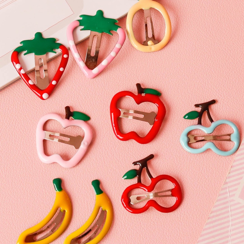 Kẹp Tóc Hình Trái Cây Dễ Thương Cho Bé Gái