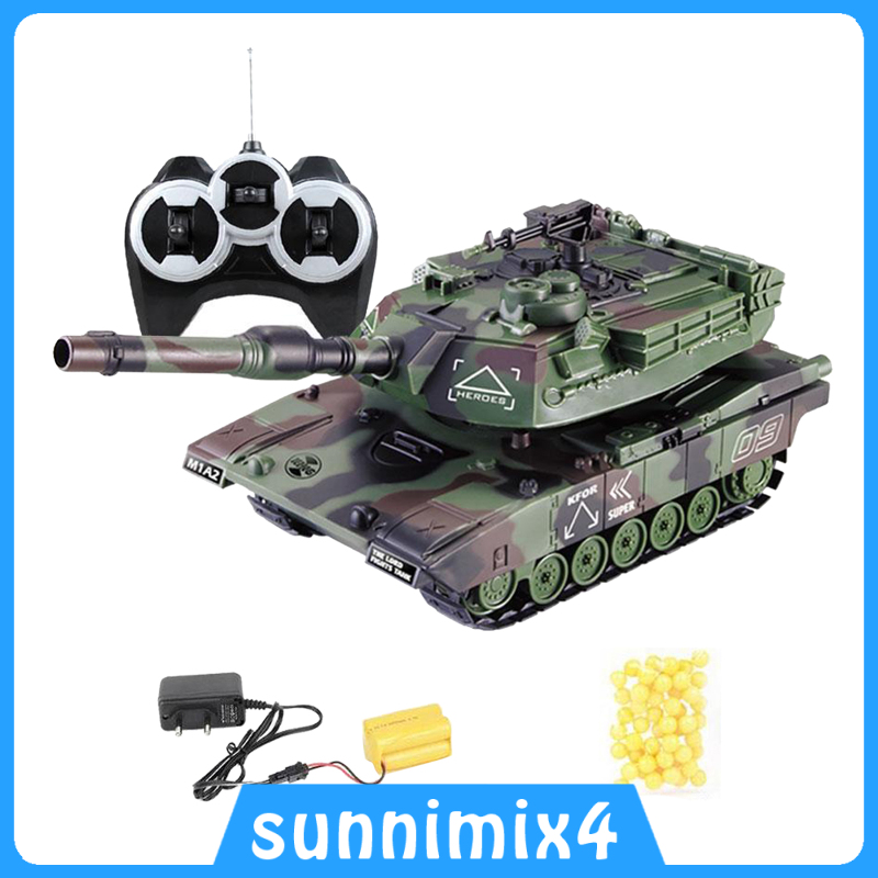 [H₂Sports&Fitness]Heavy 1:32 Scale RC Battle Tank Interactive Toy Car Model Hobby Toys Gifts