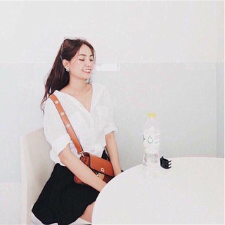 Áo sơ mi oversize chất xô thoáng mát - 5531