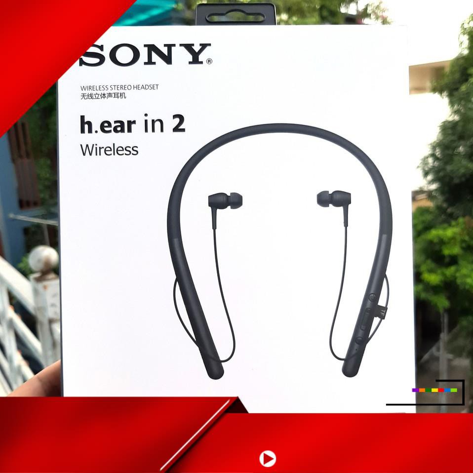 【Hàng sẵn sàng】 Tai nghe Bluetooth Sony h.ear in 2 WI-H700 Sport Màu ĐEN âm thanh chuẩn HIFI bass treble rõ ràng