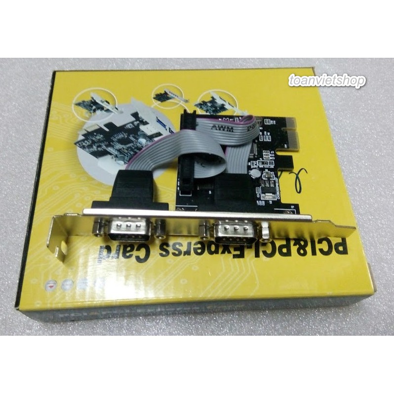 Card pci express to 2port com dùng cho main h61