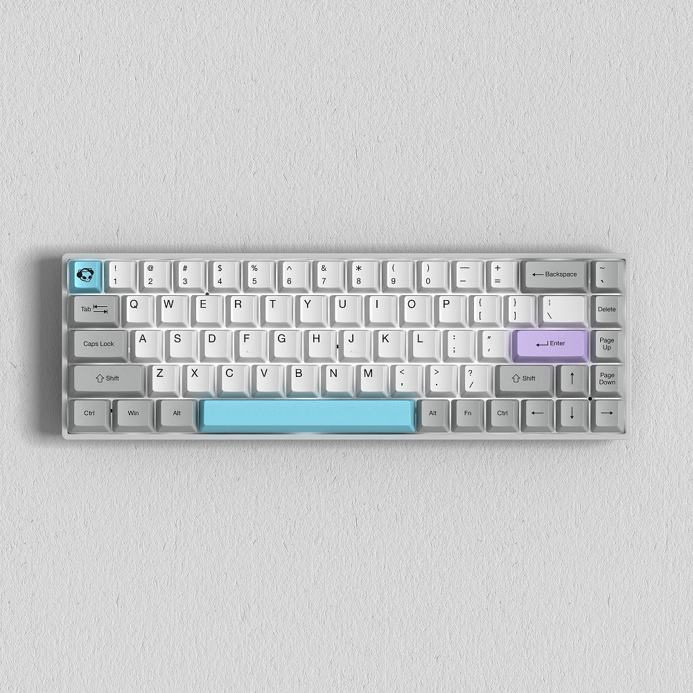 Bàn phím cơ AKKO 3068 Silent Bluetooth 5.0 Led trắng (Akko sw v2) - Bảo hành 12 tháng | BigBuy360 - bigbuy360.vn