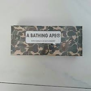 Đèn pin 3D A Bathing Ape Bape Black 3D Neon Camo Mini LED Flashlight Torch