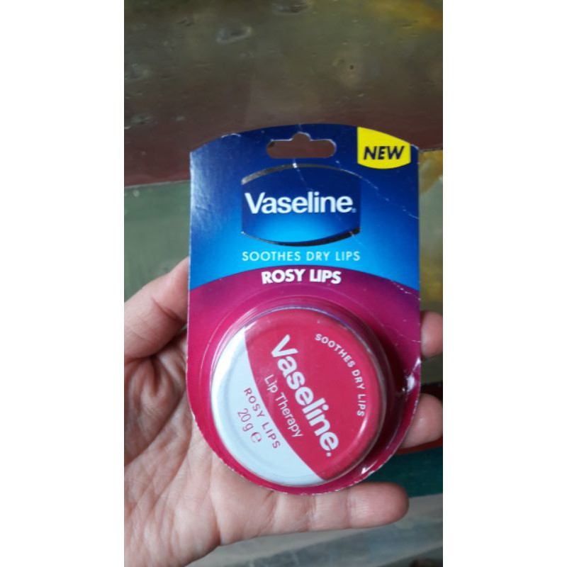 Son dưỡng môi Vaseline hũ thiếc 20g