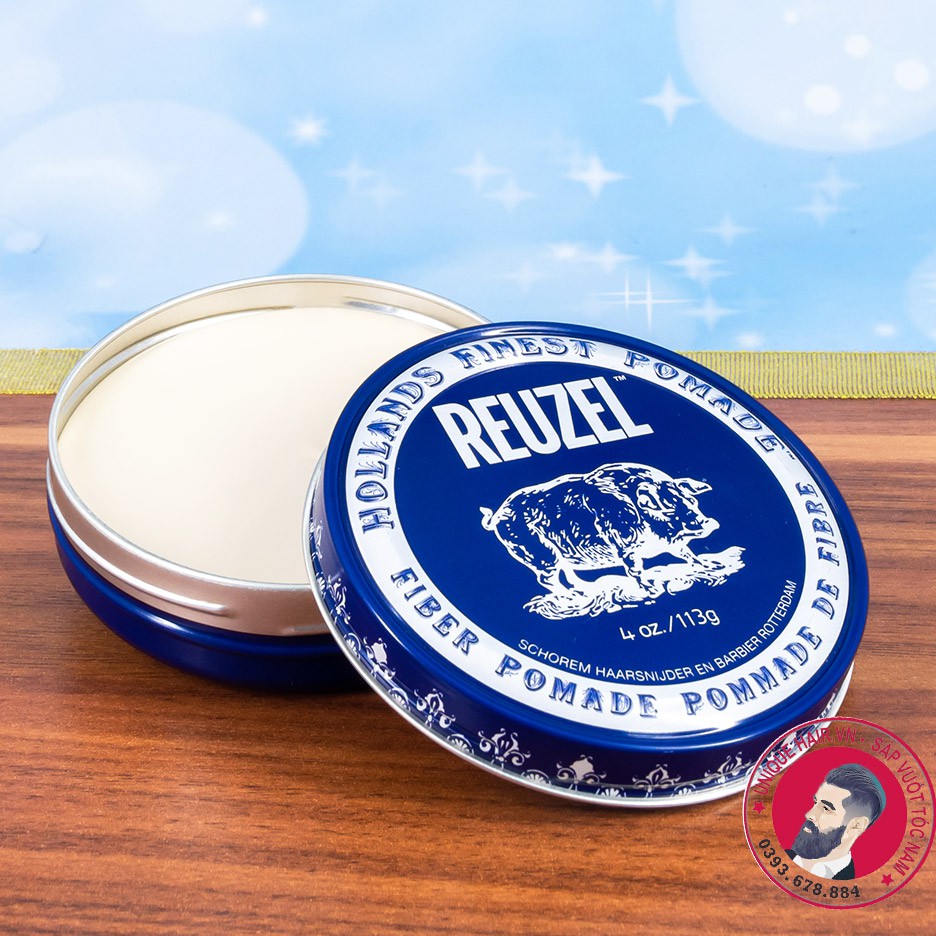 [CHÍNH HÃNG STORE HÀ NỘI] Sáp vuốt tóc Reuzel Fiber Pomade  113gr - new