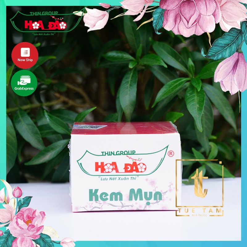 Kem Mụn Hoa Đào Thingroup Chính Hãng Size bé 8g Phù Hợp Với Mọi Loại Da