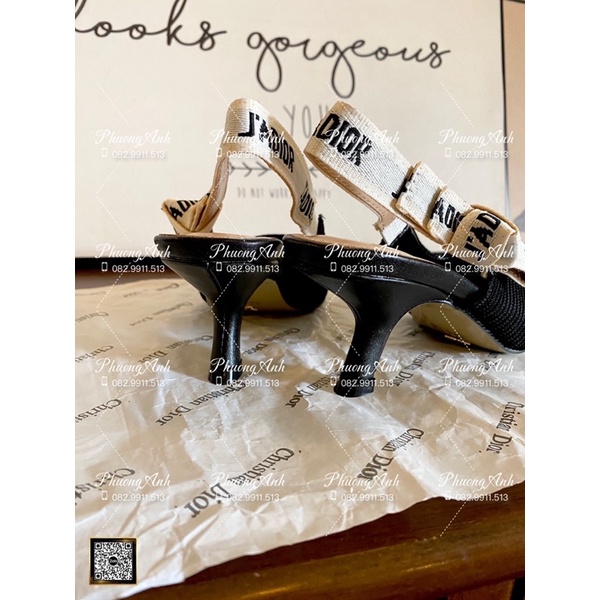 Sandal Dior Gân Gót 3F Full Size 35-39