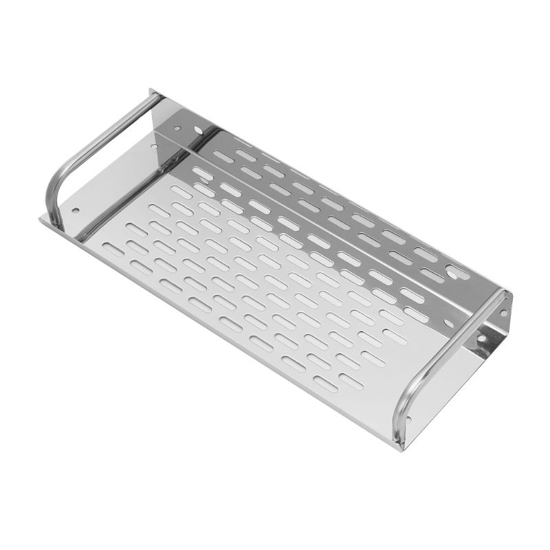 Giá Để Đồ Một Tầng Bằng Thép Không Gỉ Gắn Tường Nhà Bếp / Phòng Tắm