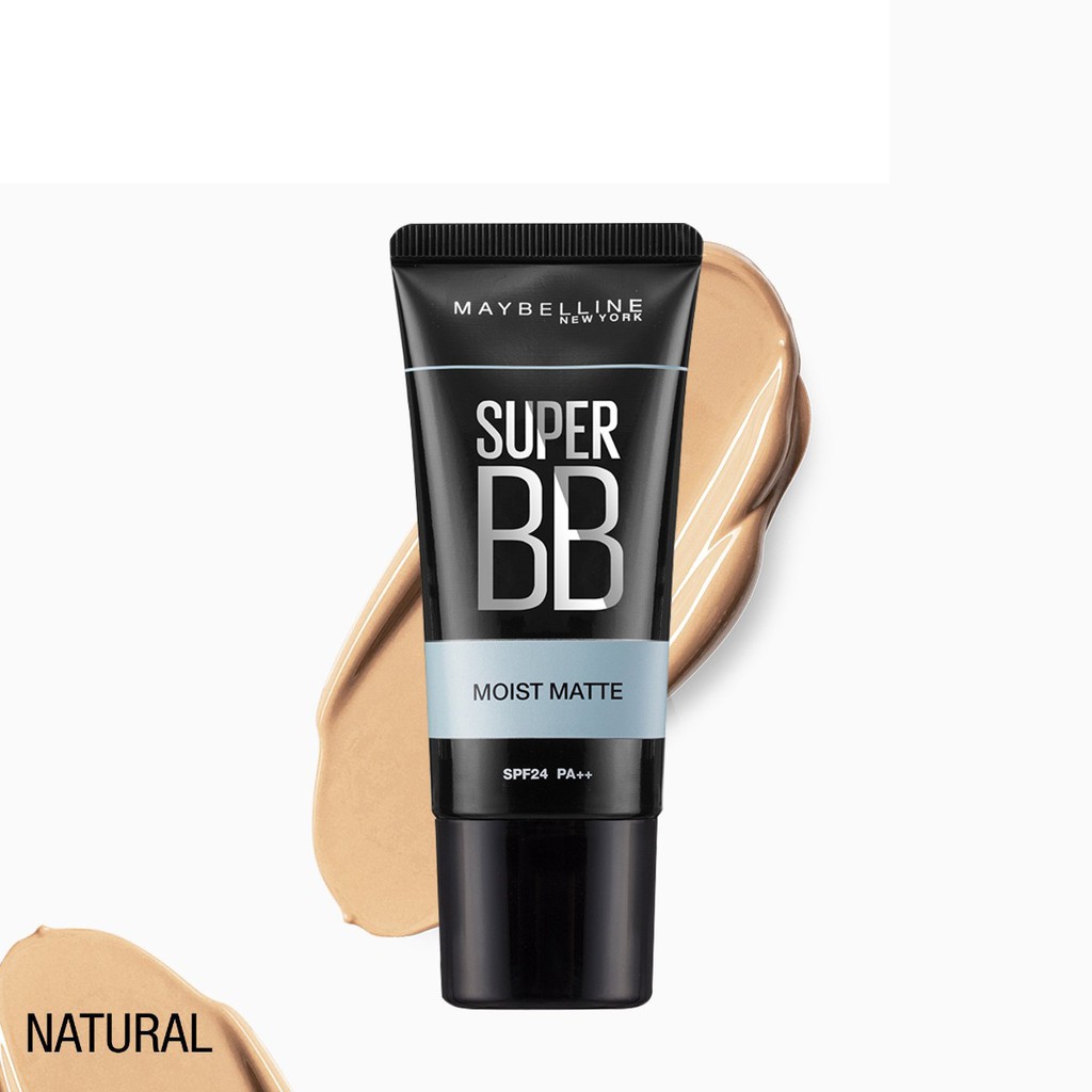 Kem Nền BB Siêu Mịn Kiềm Dầu Maybelline SPF24/PA++ 02 Medium Beige 30ml