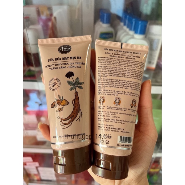 Sữa Rửa Mặt Nicos Beauty