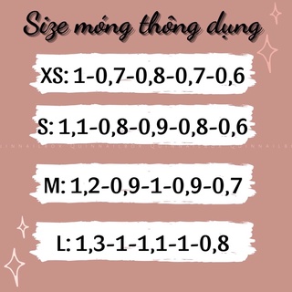 Móng thiết kế dể thương kèm đính nơ