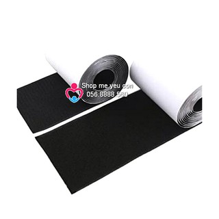 khổ rộng 10 CM] băng dính gai, khóa nhám xé velcro CÓ SẴN KEO DÁN