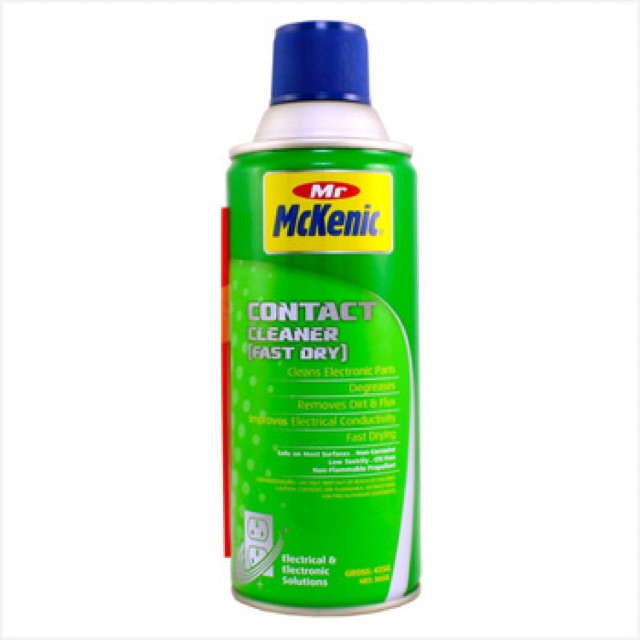 Dầu vệ sinh tiếp điểm & bôi trơn khô nhanh (McKenic Contact Cleaner Fast Dry)