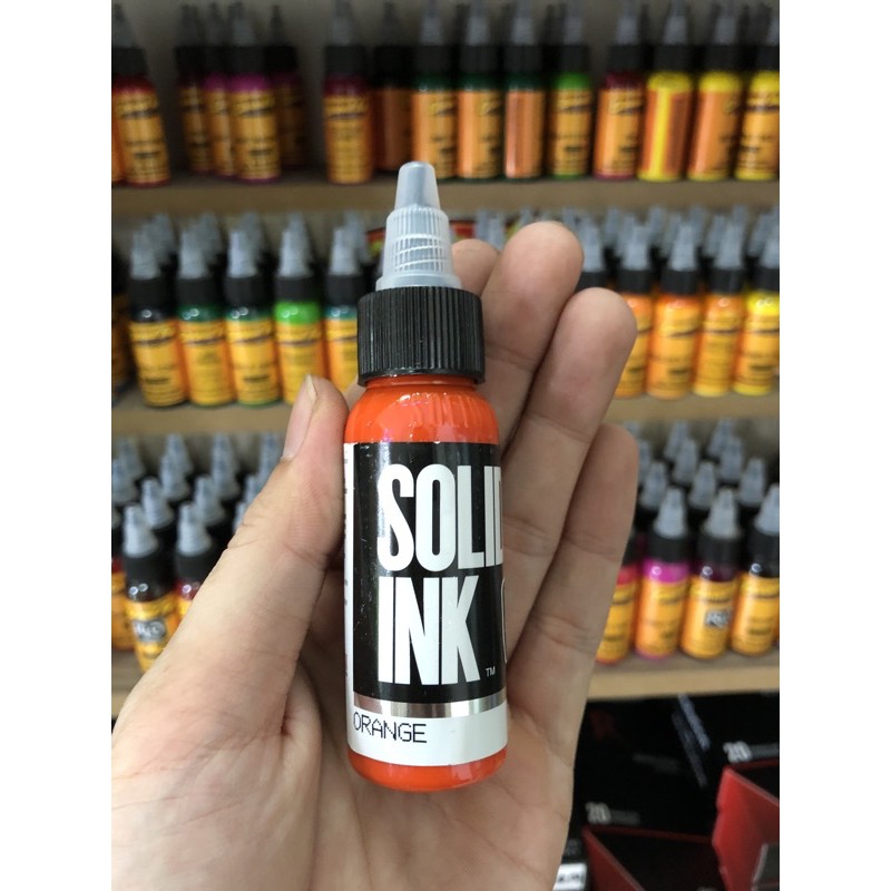 mực xăm Solid Ink Orange chính hãng Usa