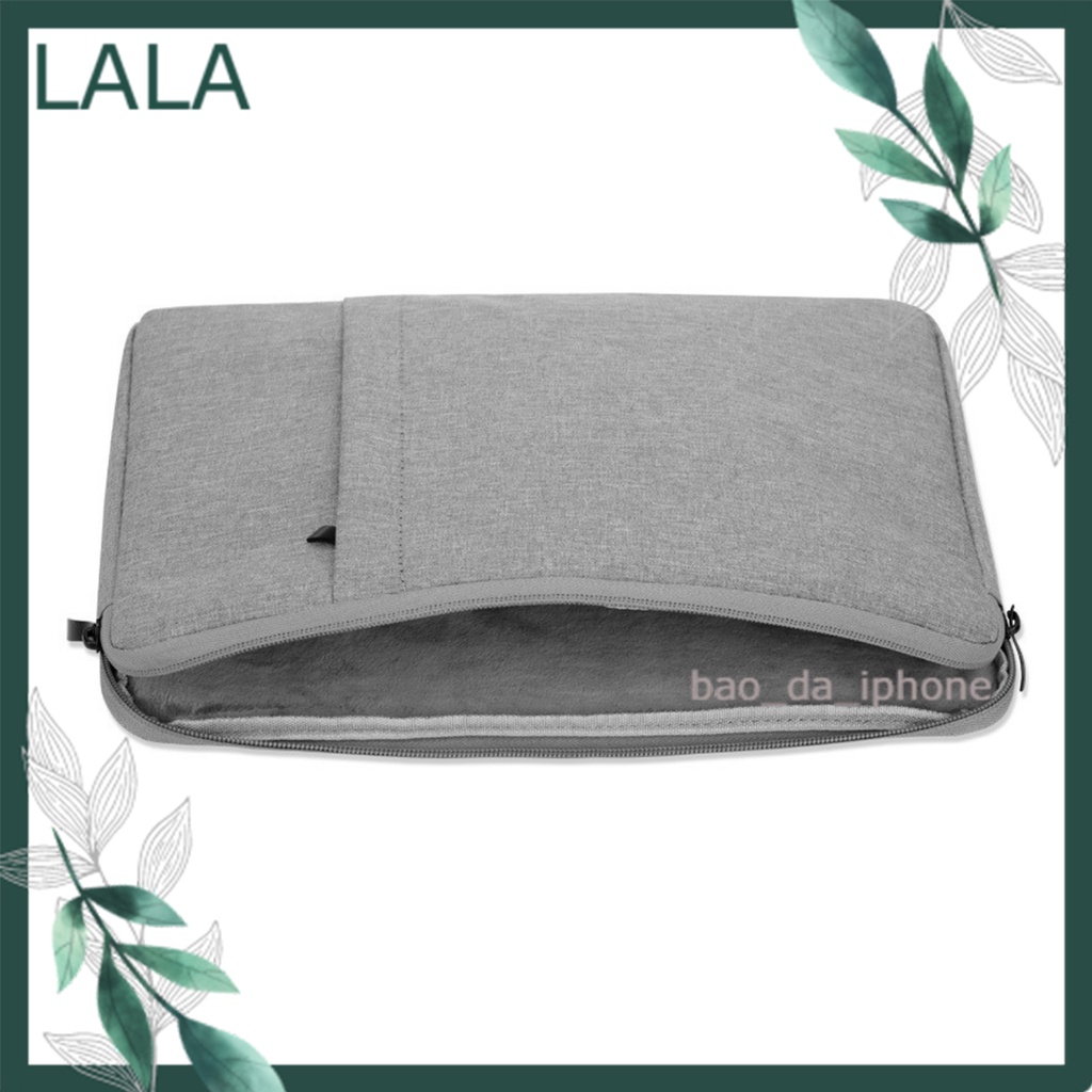 Túi chống sốc chất liệu vải cao cấp, chống thấm đựng Laptop / Macbook thời trang 1 ngăn hoặc 2 ngăn, 2 dây kéo, 3 màu